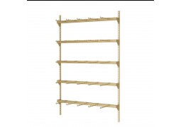 Комплект настінної вітрини для білизни "Gold" (600,900,1000,1200мм.)